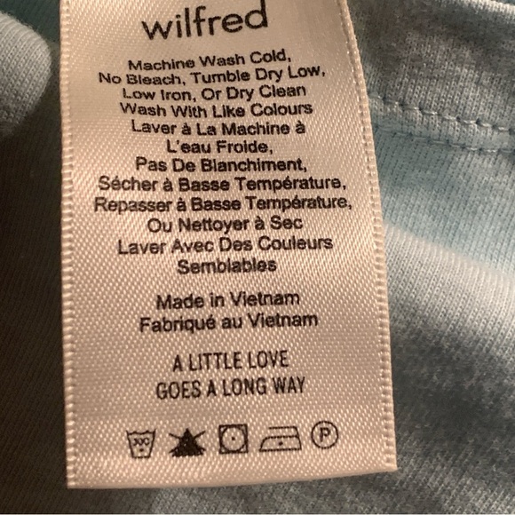 Aritzia Wilfred Nissa Puff Sleeve Crop Top - Picture 5 of 7